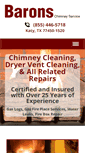 Mobile Screenshot of baronschimneyservice.net